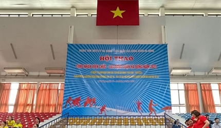 Công đoàn cơ sở Viện KSND quận Hà Đông tham gia Hội thao công nhân viên...